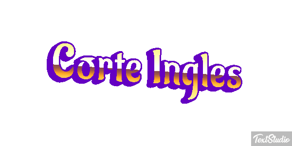 Corte Inglès Effetto testo