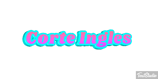 Corte Inglès Effetto testo