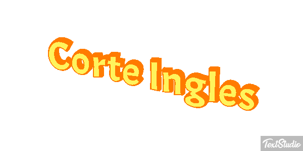 Corte Inglès Effetto testo