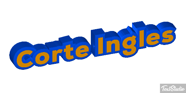 Corte Inglès Effetto testo