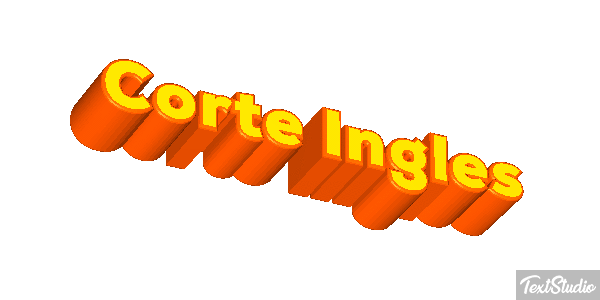 Corte Inglès Effetto testo