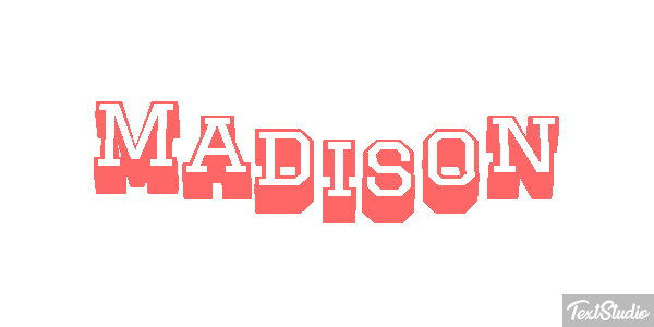Madison Efekt tekstowy