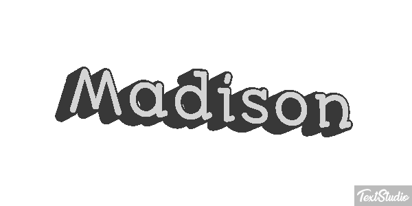 Madison Efekt tekstowy