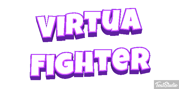 Virtua Fighter Effetto testo
