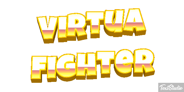 Virtua Fighter Effetto testo