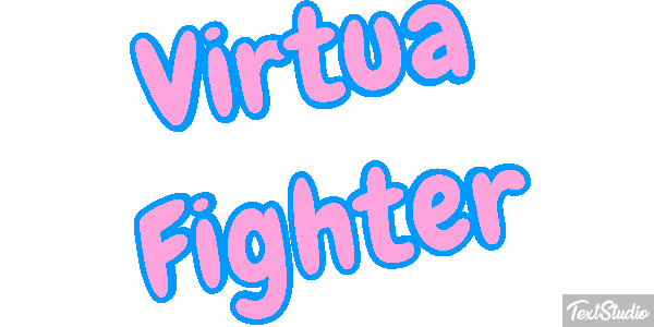 Virtua Fighter Effetto testo
