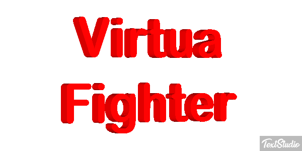 Virtua Fighter Effetto testo