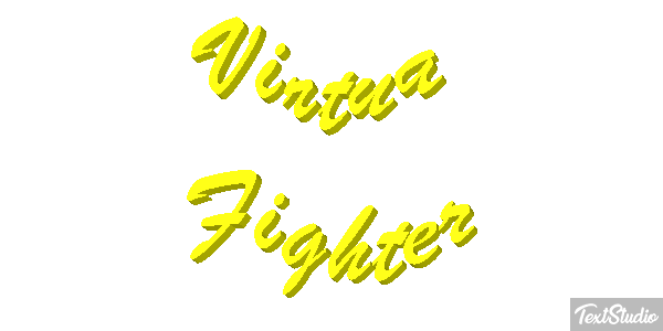 Virtua Fighter Effetto testo