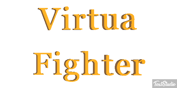 Virtua Fighter Effetto testo