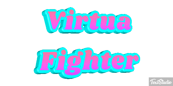 Virtua Fighter Effetto testo