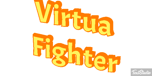 Virtua Fighter Effetto testo