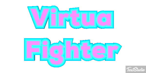 Virtua Fighter Effetto testo