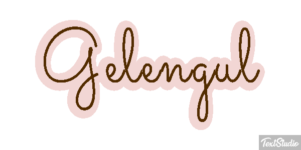 Gelengül Effetto testo