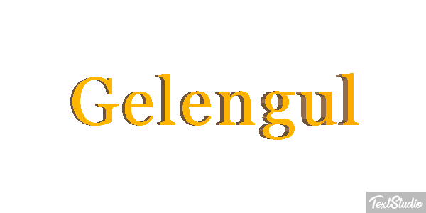 Gelengül Effetto testo