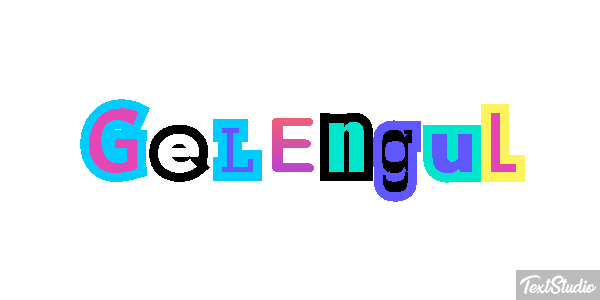 Gelengül Effetto testo