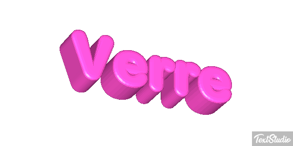 Verre Efekt tekstowy