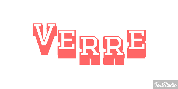 Verre Efekt tekstowy