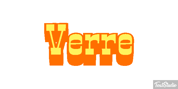 Verre Efekt tekstowy