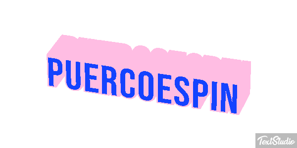 Puercoespín Efecto de texto