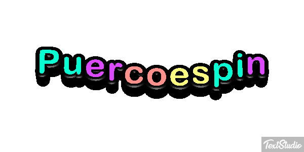 Puercoespín Efecto de texto