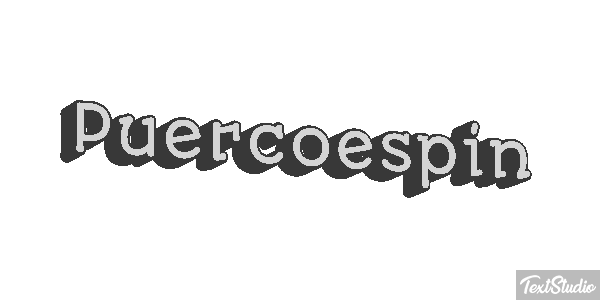 Puercoespín Efecto de texto