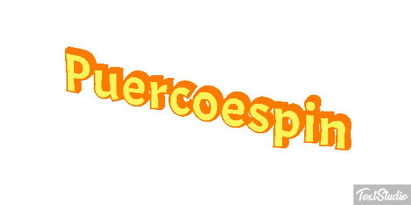 Puercoespín Efecto de texto