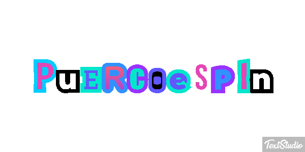 Puercoespín Efecto de texto