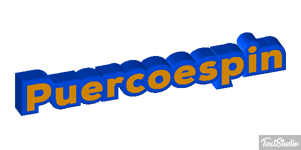 Puercoespín Efecto de texto
