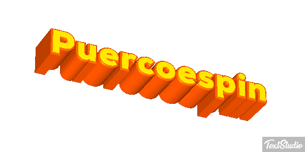Puercoespín Efecto de texto
