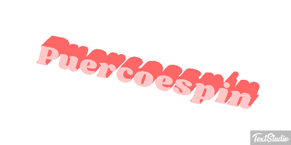 Puercoespín Efecto de texto