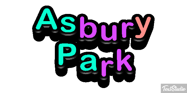 Asbury Park Effetto testo