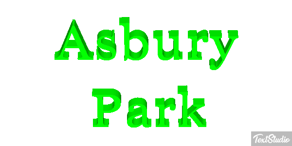 Asbury Park Effetto testo