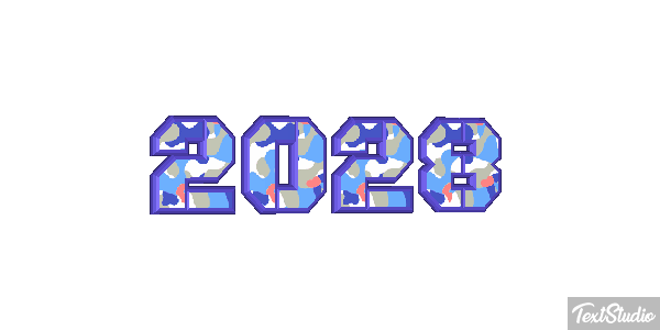2028 Text effect