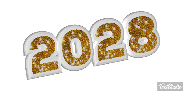 2028 Text effect
