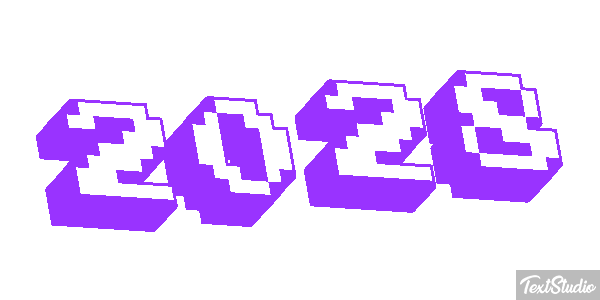 2028 Text effect