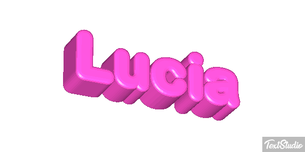 Lucía Текстовый эффект