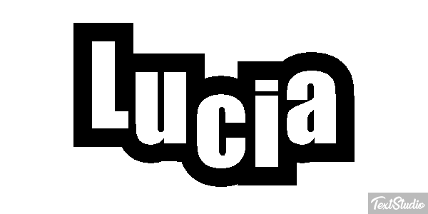 Lucía Текстовый эффект