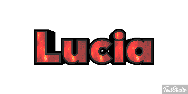 Lucía Текстовый эффект