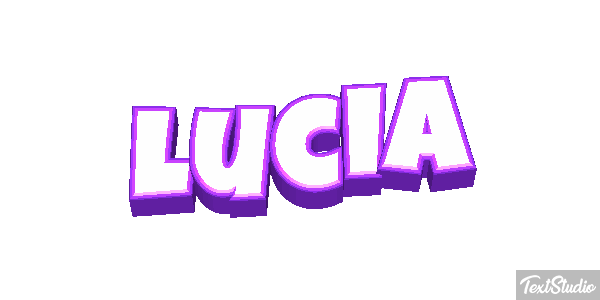 Lucía Текстовый эффект