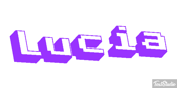 Lucía Текстовый эффект