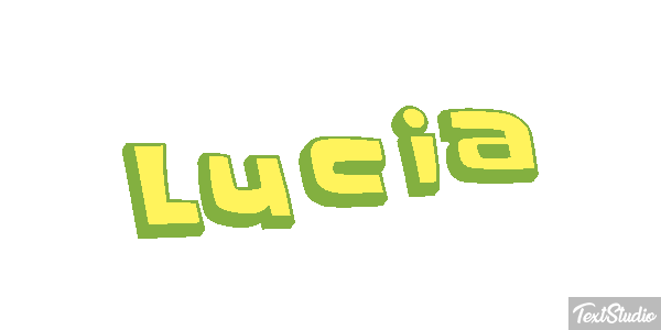 Lucía Текстовый эффект