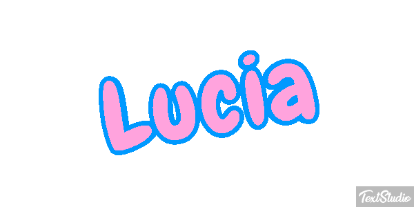 Lucía Текстовый эффект