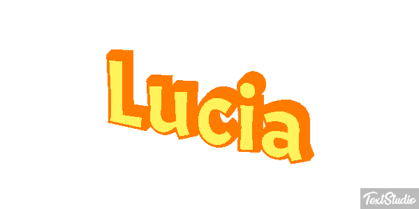 Lucía Текстовый эффект