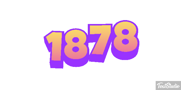 1878 テキスト効果