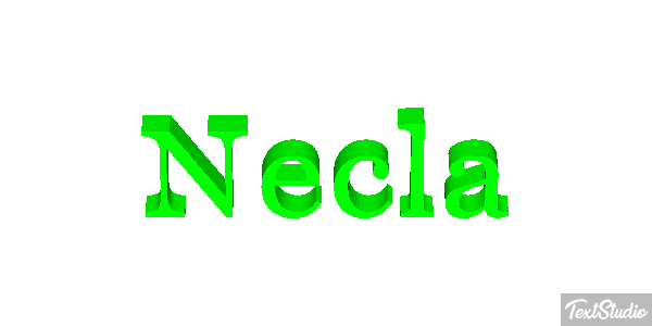 Necla Effetto testo
