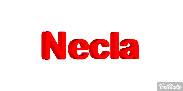 Necla Effetto testo