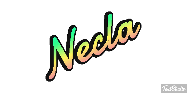 Necla Effetto testo