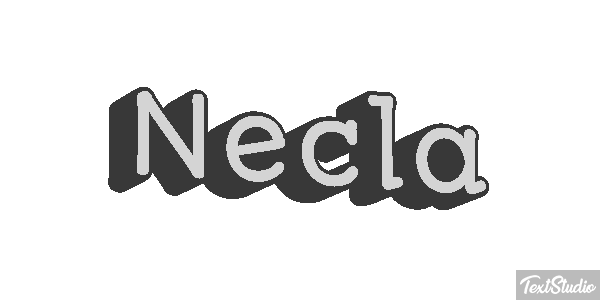 Necla Effetto testo