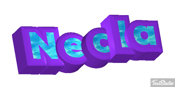 Necla Effetto testo