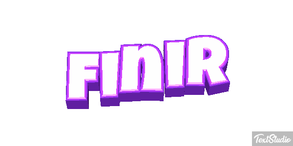 Finir Effet de texte
